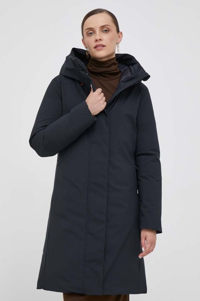 Куртка Save The Duck жіноча колір чорний зимова (3462288)