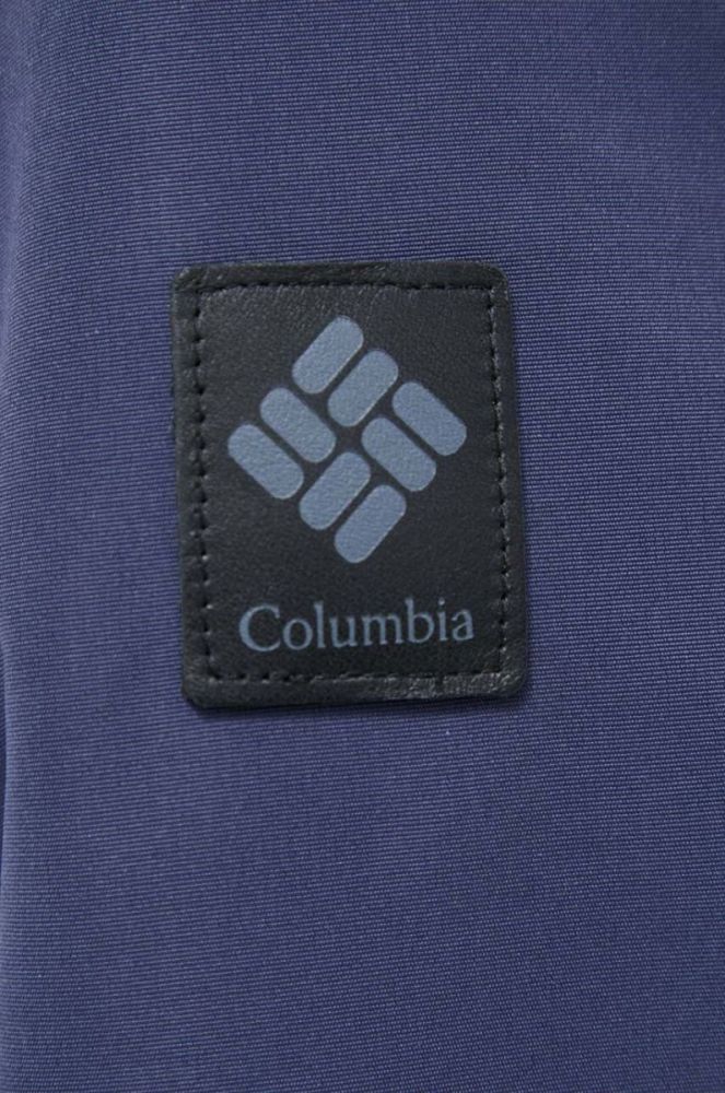 Куртка Columbia жіноча колір синій зимова фото 7