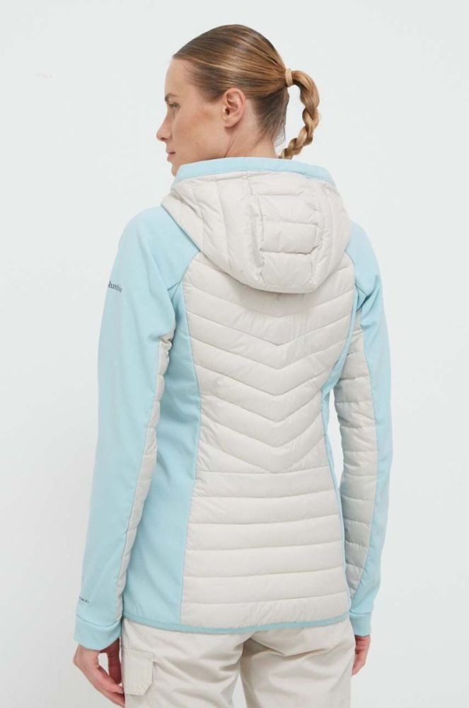 Спортивна куртка Columbia Powder Lite Hybrid колір бежевий фото 3