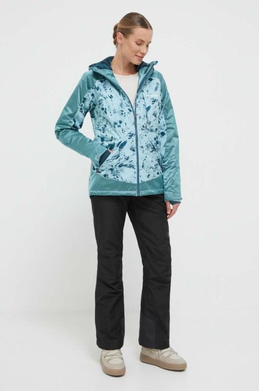 Куртка Columbia Sweet Shredder II Insulated колір бірюзовий фото 2