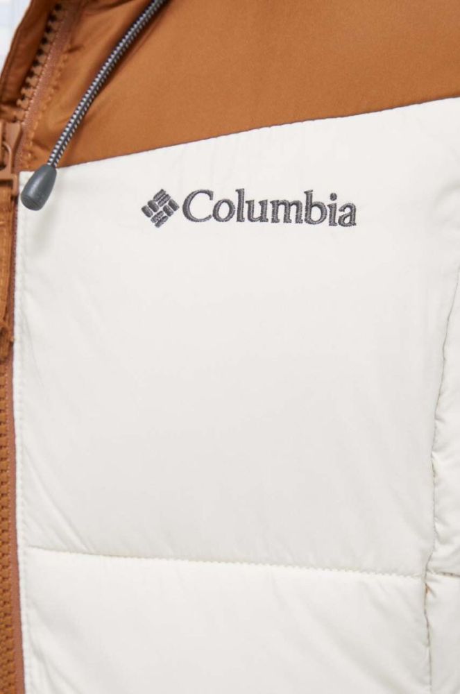 Куртка Columbia жіноча колір коричневий зимова (3492758) фото 5