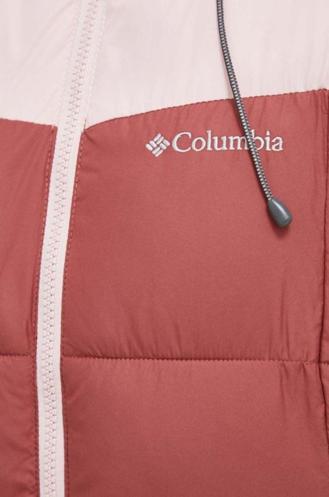 Безрукавка Columbia Pike Lake Ins II жіноча колір рожевий зимова фото 5