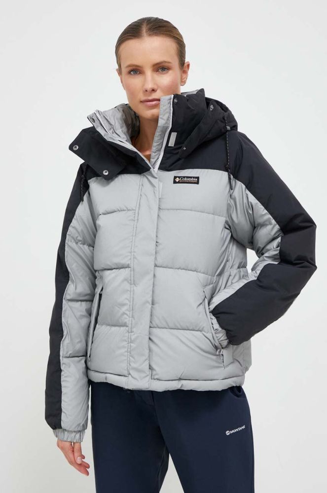 Куртка Columbia жіноча колір сірий зимова (3507208)