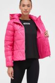 Куртка EA7 Emporio Armani жіноча колір рожевий зимова (3496749)