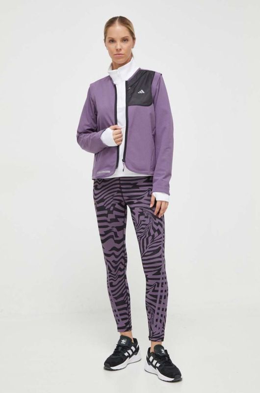 Бігова куртка adidas Performance Ultimate Conquer the Elements COLD.RDY колір фіолетовий перехідна фото 2