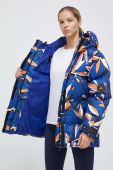 Куртка adidas by Stella McCartney жіноча зимова oversize колір барвистий (3632975)
