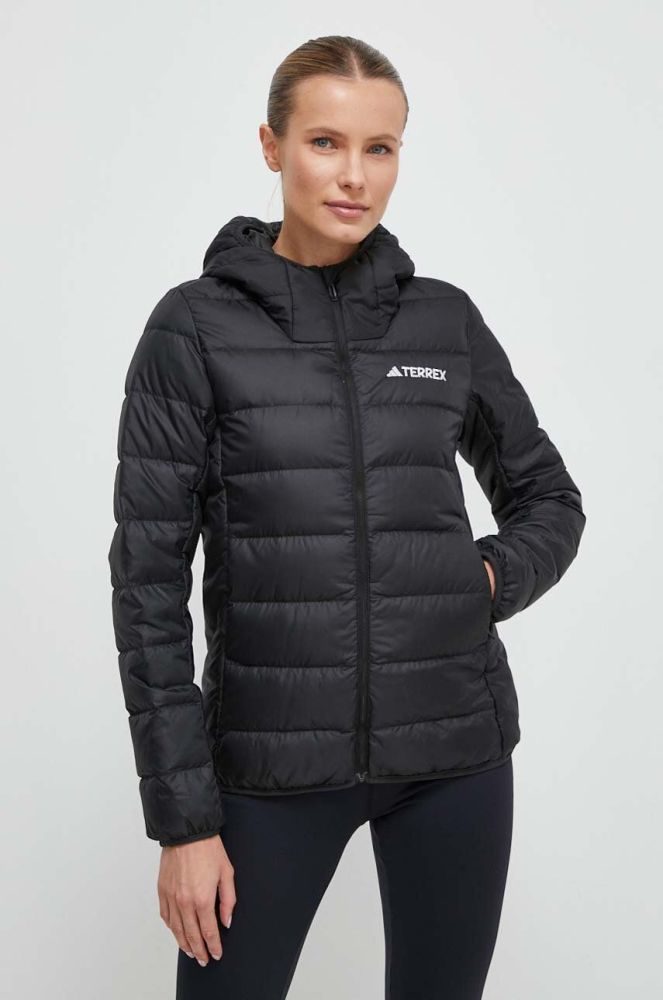 Куртка adidas TERREX OUTDOOR жіноча колір чорний