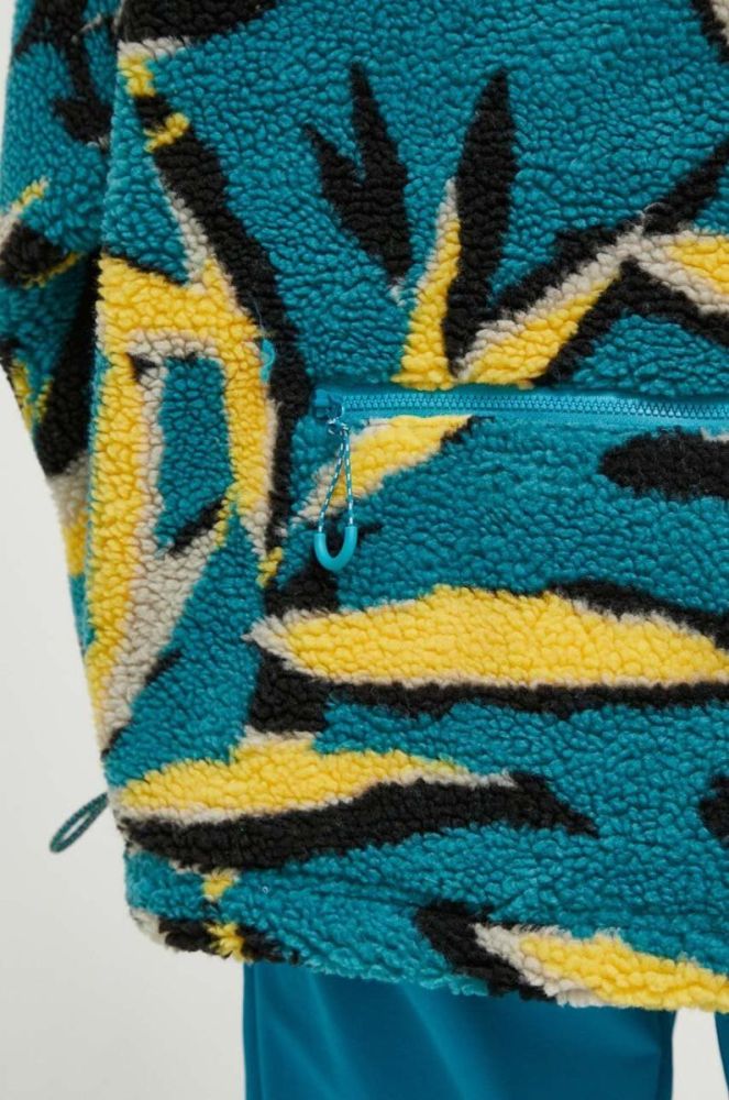 Куртка adidas by Stella McCartney TRENING жіноча з капюшоном візерунок колір барвистий фото 8
