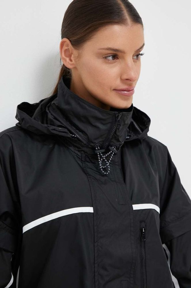 Куртка adidas by Stella McCartney жіноча колір чорний перехідна oversize (3520720) фото 5