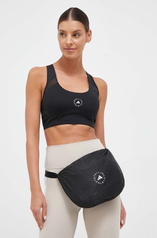 Куртка adidas by Stella McCartney жіноча колір чорний перехідна oversize (3520720) фото 8