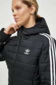 Куртка adidas Originals жіноча колір чорний перехідна (3638404)