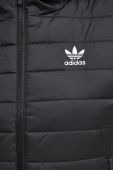 Куртка adidas Originals жіноча колір чорний перехідна (3638404)