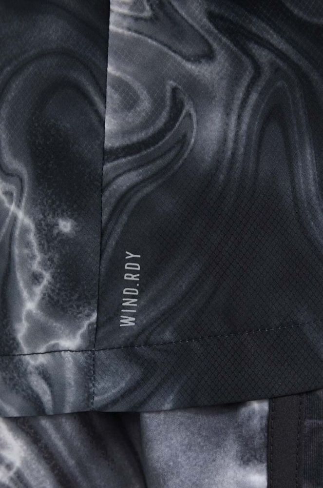 Вітровка adidas Performance Own the Run колір сірий перехідна фото 5
