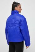 Куртка adidas Originals жіноча перехідна oversize колір блакитний (3629615)