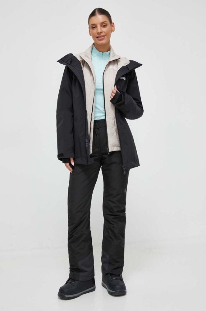 Спортивна куртка adidas TERREX Xperior 3in1 RAIN.RDY колір чорний фото 3