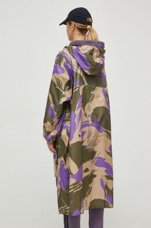Вітровка adidas by Stella McCartney перехідна oversize колір барвистий фото 2