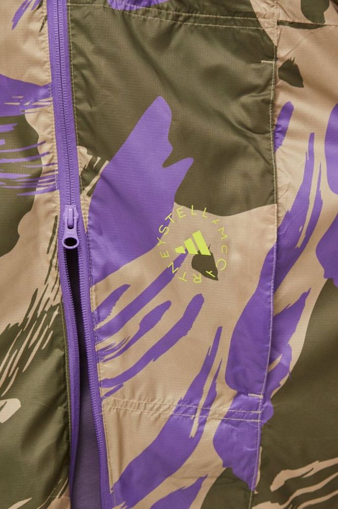 Вітровка adidas by Stella McCartney перехідна oversize колір барвистий фото 8