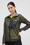 Дощовик adidas TERREX Agravic 2.5-Layer жіноча колір чорний перехідна Дощовик adidas TERREX Agravic 2.5-Layer жіноча колір чорний перехідна