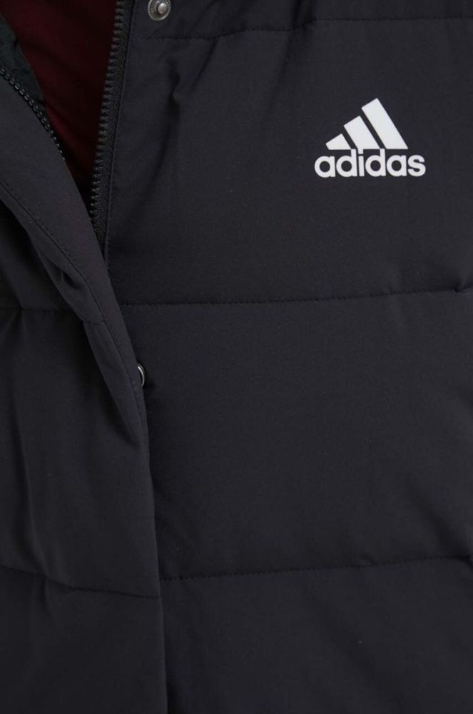 Пухова куртка adidas жіноча колір чорний зимова (3302841) фото 5