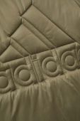 Куртка adidas жіноча колір зелений зимова