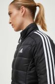 Пухова куртка adidas жіноча колір чорний перехідна (3564163)