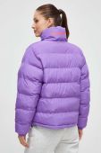 Двостороння куртка Helly Hansen жіноча колір фіолетовий зимова oversize (3571320)