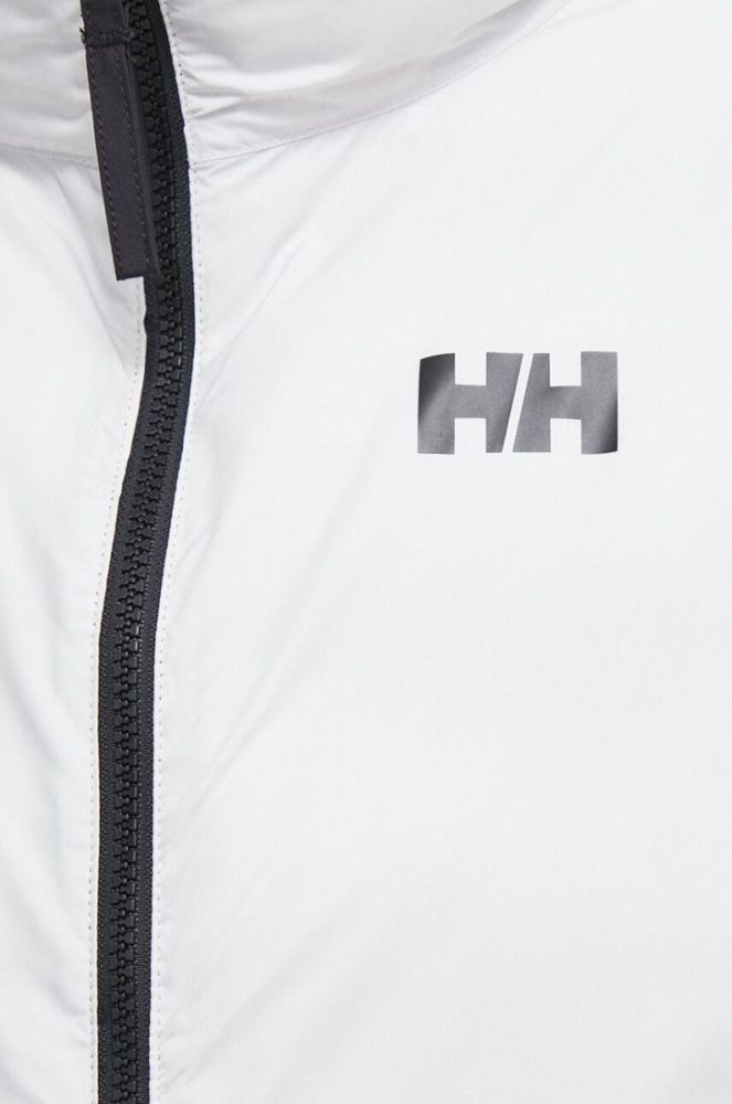 Двостороння куртка Helly Hansen жіноча колір чорний зимова oversize фото 7