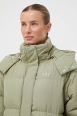 Куртка Fila жіноча колір зелений зимова