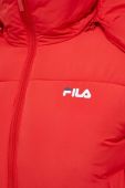 Куртка Fila жіноча колір червоний зимова