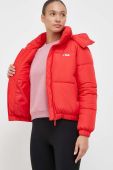 Куртка Fila жіноча колір червоний зимова