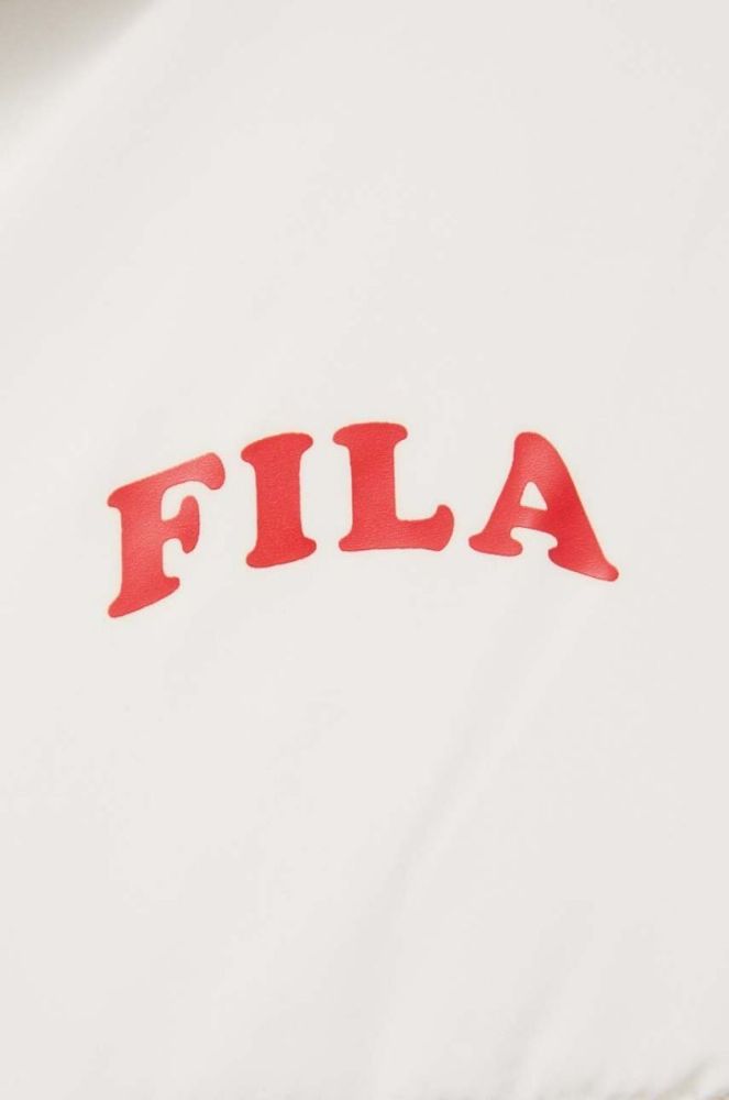 Куртка Fila жіноча колір бежевий зимова (3481618) фото 5