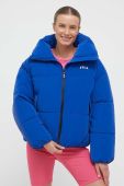 Куртка Fila жіноча зимова колір блакитний