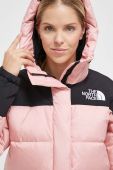 Пухова куртка The North Face жіноча колір рожевий зимова (3614020)