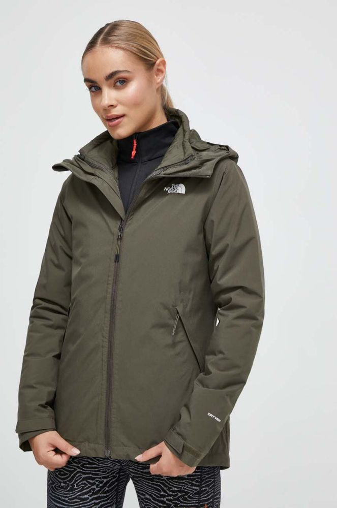 Куртка outdoor The North Face Carto Triclimate колір зелений