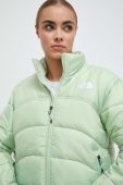 Куртка The North Face жіноча колір зелений зимова (3592913)