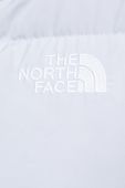 Пухова куртка The North Face жіноча зимова oversize колір блакитний