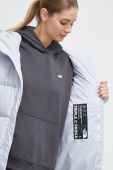 Пухова куртка The North Face жіноча зимова oversize колір блакитний