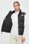 Безрукавка The North Face жіночий колір чорний зимовий