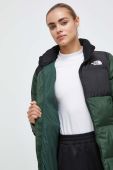 Куртка The North Face жіноча колір зелений зимова (3582505)