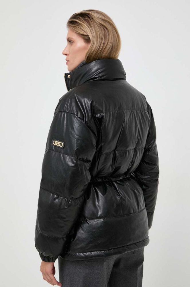 Пухова куртка MICHAEL Michael Kors жіноча колір чорний перехідна (3617629) фото 3