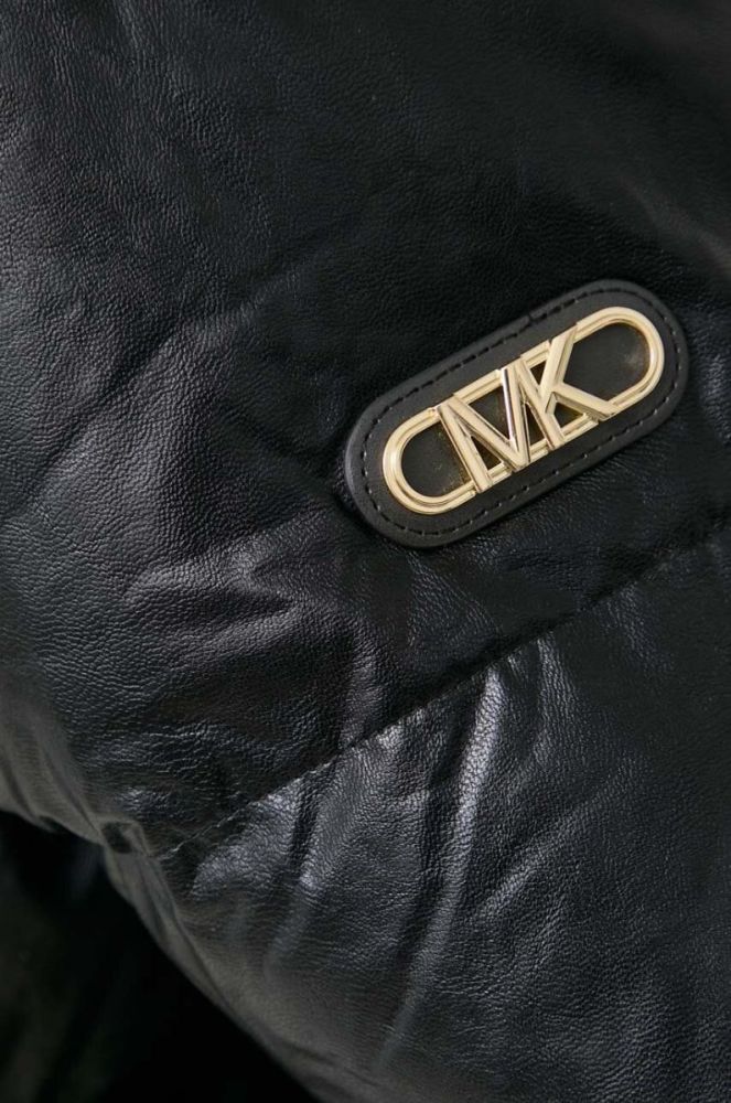 Пухова куртка MICHAEL Michael Kors жіноча колір чорний перехідна (3617629) фото 5