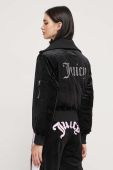 Куртка Juicy Couture жіноча колір чорний перехідна