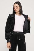 Куртка Juicy Couture жіноча колір чорний перехідна