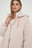 Куртка Liu Jo жіноча колір рожевий зимова oversize