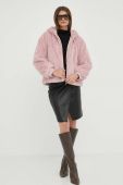 Куртка Liu Jo жіноча колір рожевий зимова