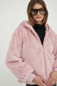Куртка Liu Jo жіноча колір рожевий зимова