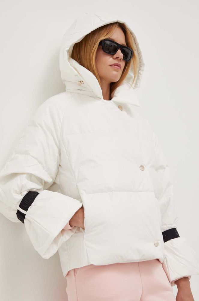 Пухова куртка Liu Jo жіноча колір білий зимова