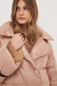 Пухова куртка Liu Jo жіноча колір бежевий зимова (3454100)