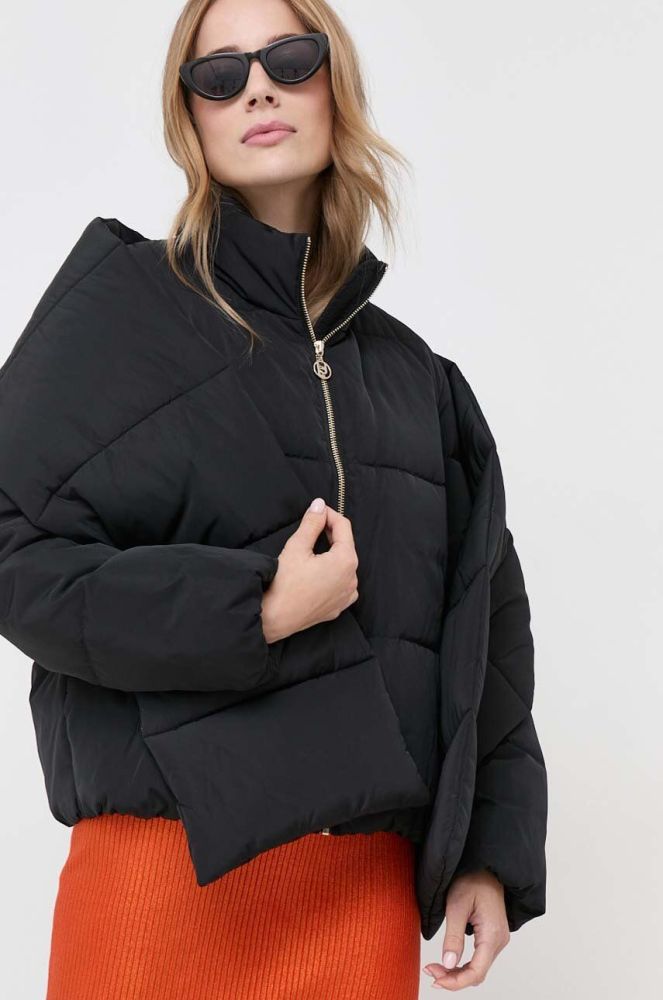 Куртка Liu Jo жіноча колір чорний зимова (3462311)