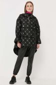 Куртка Liu Jo жіноча колір чорний перехідна oversize (3397823)